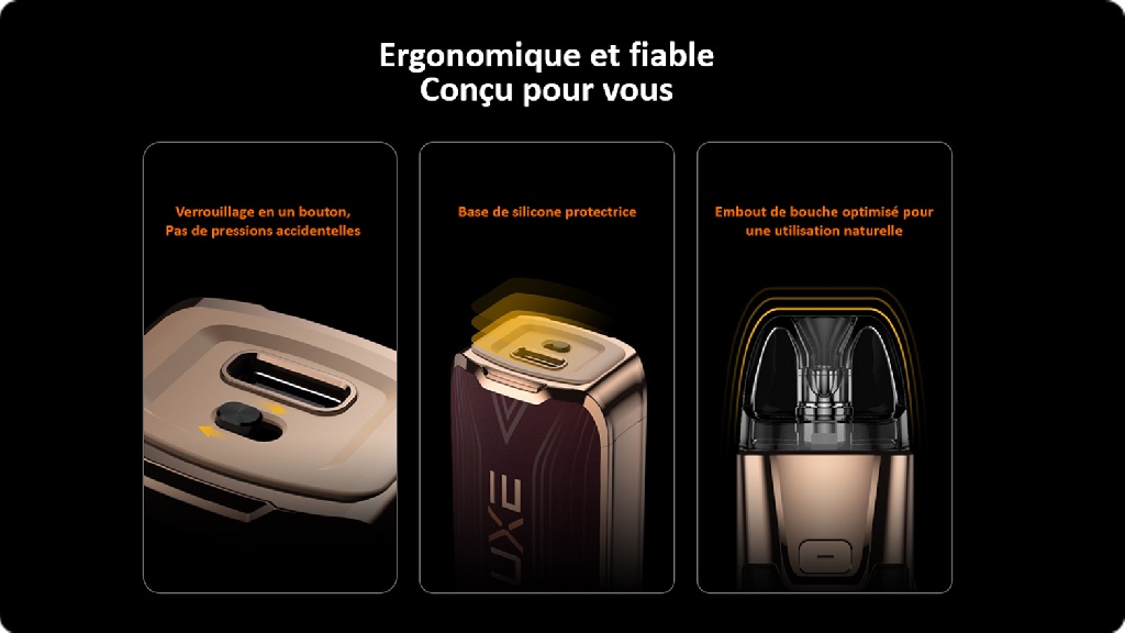 Le pod Luxe XR Max 2, polyvalent et puissant
